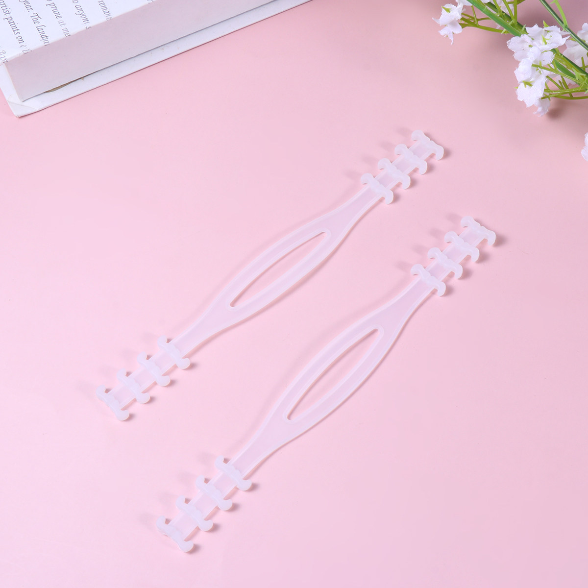 Mask Ear Saver Strap - 6Pcs Mask Band Buckles Sturdy Plastic