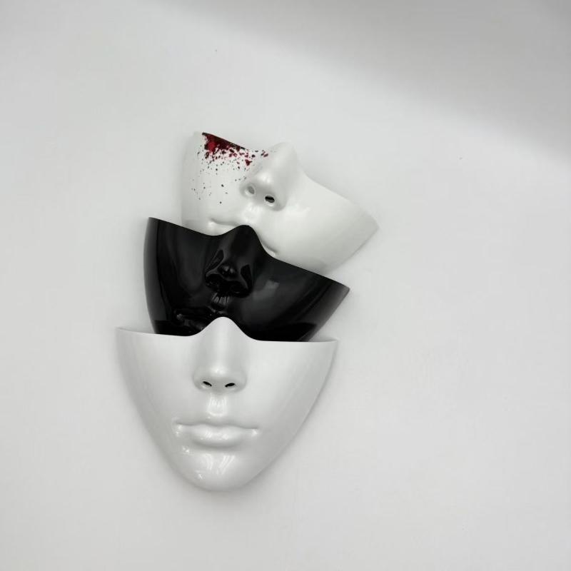 ●Halloween Masquerade Party Co - Respirator Half Face ulasan dan harga