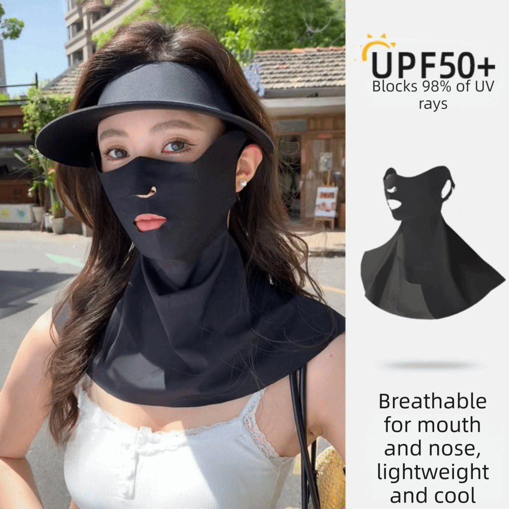 Breathable Sun Protection Mask - Sports Mask Breathable ulasan dan harga