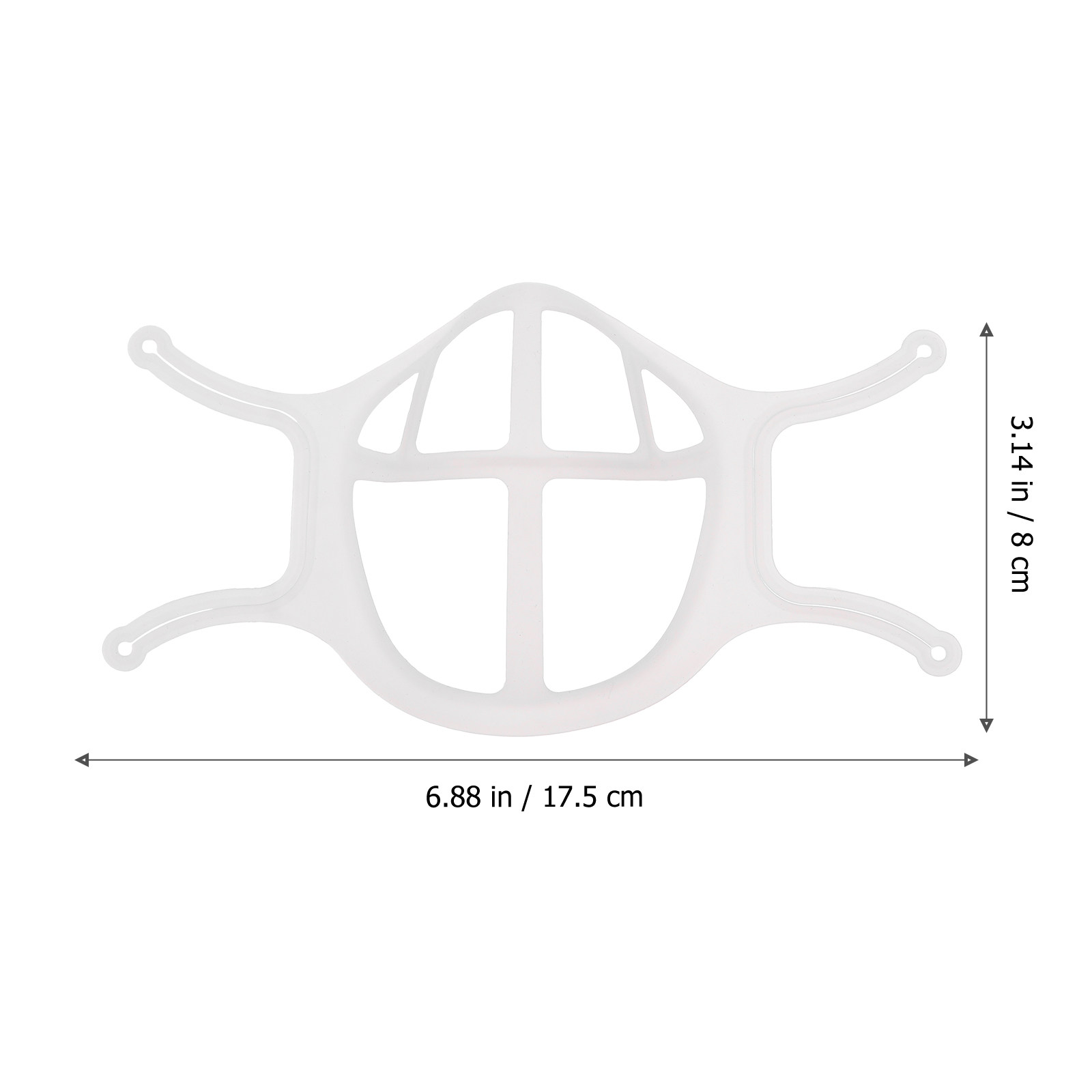 5Pcs Breathable Mask Holder Si - Silicone Mask Bracket ulasan dan harga