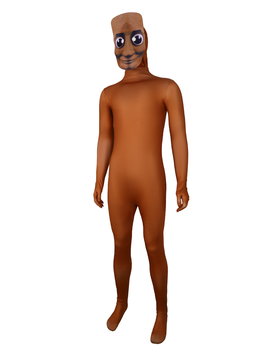 Yellow bodysuit party cosplay  - Kids Face Mask ulasan dan harga