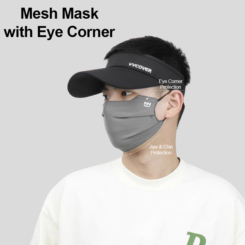 Sun Face Mask Men Cycling Fish - Cloth Face Mask Washable ulasan dan harga