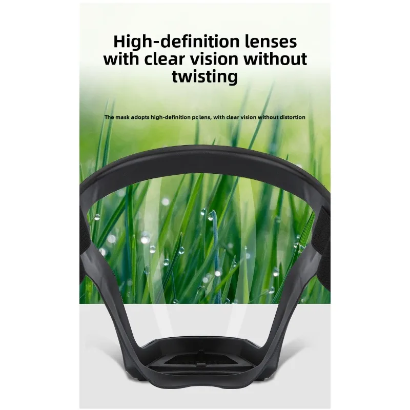 Full Face Protective Glasses H - Anti Pollution Mask ulasan dan harga