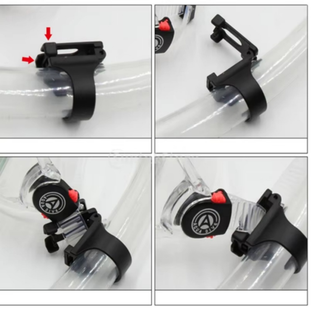 Plastic Clip Snorkel Mask Keep - Silicone Mask Bracket ulasan dan harga