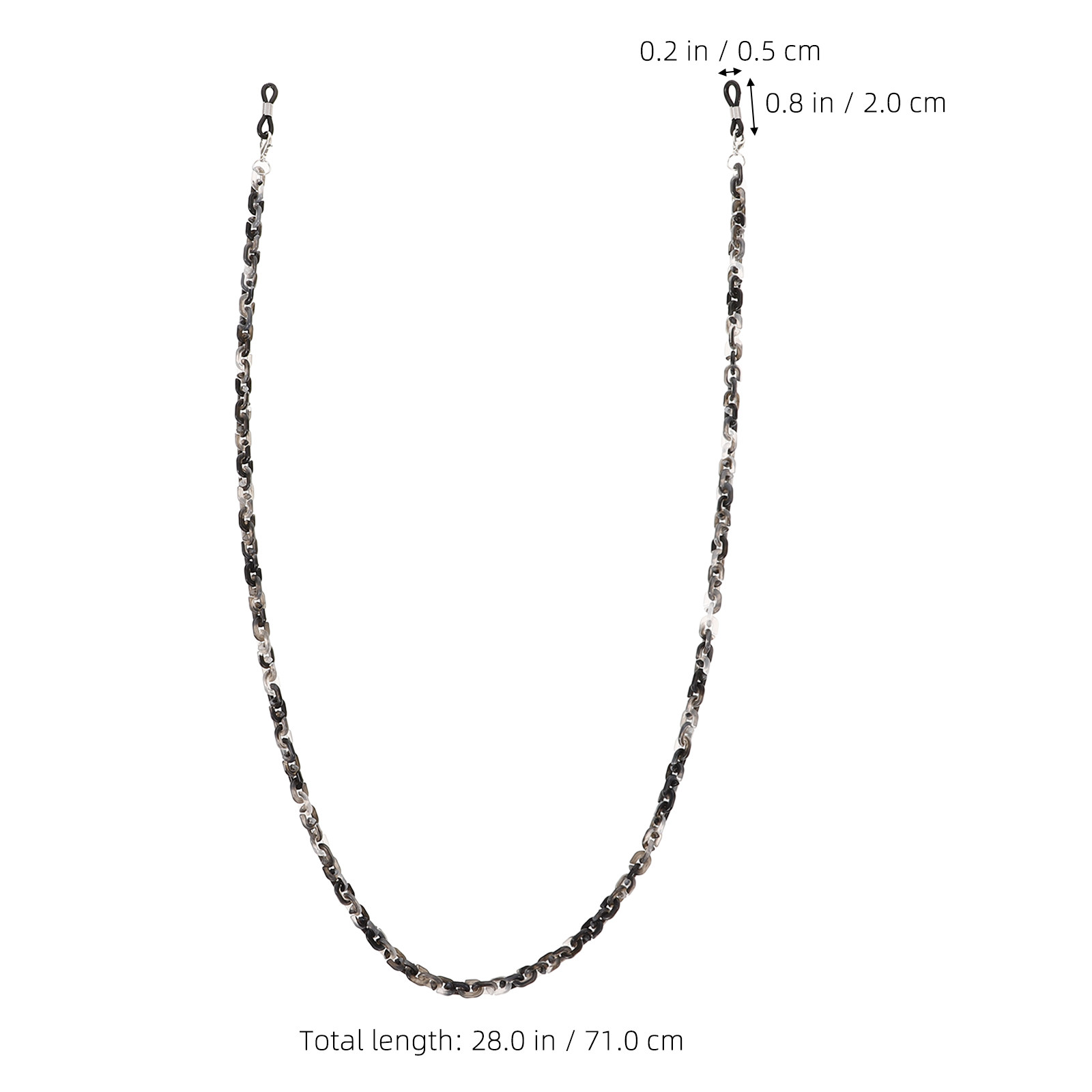 Acrylic Eyeglasses Chain Light - Mask Chain Holder ulasan dan harga