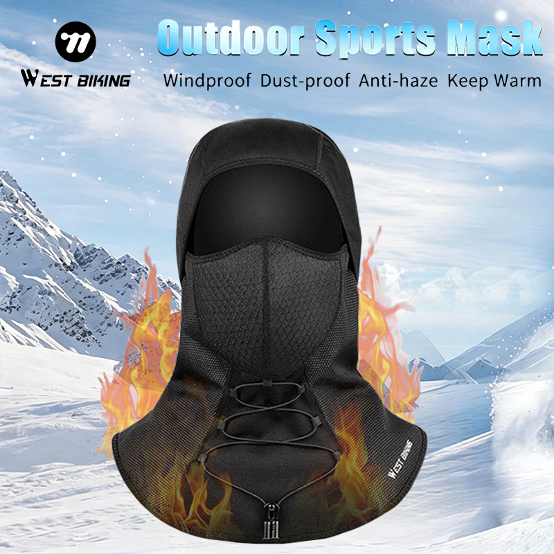 WEST BIKING Winter Balaclava C - Anti Pollution Mask ulasan dan harga