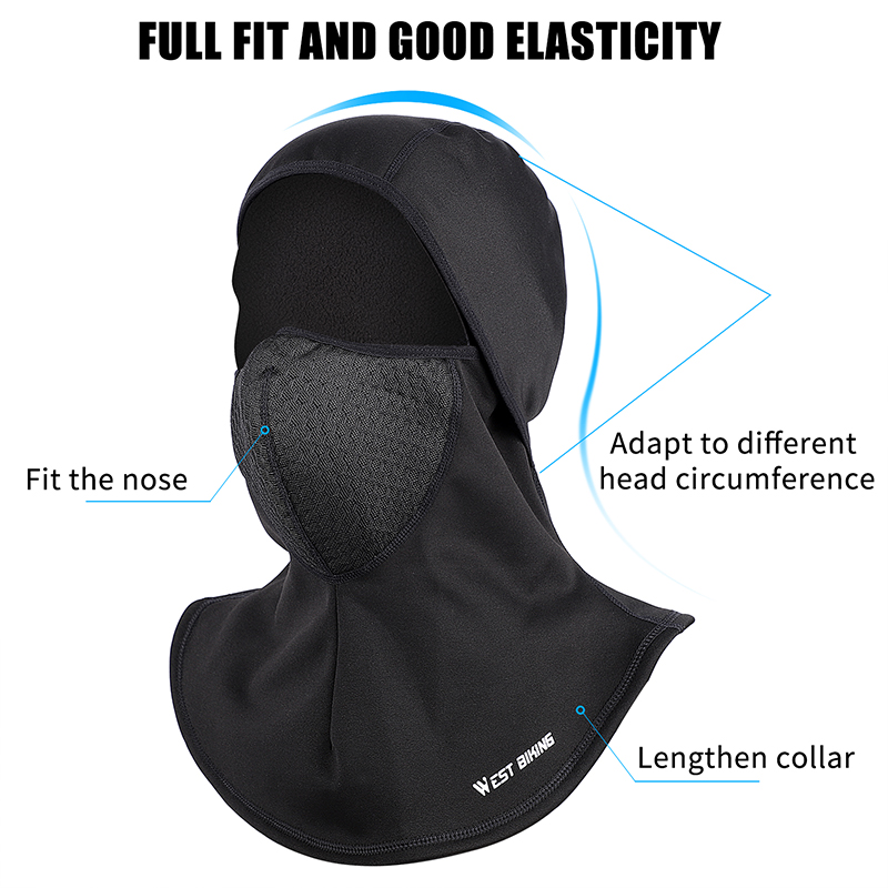 WEST BIKING Winter Balaclava C - Anti Pollution Mask ulasan dan harga